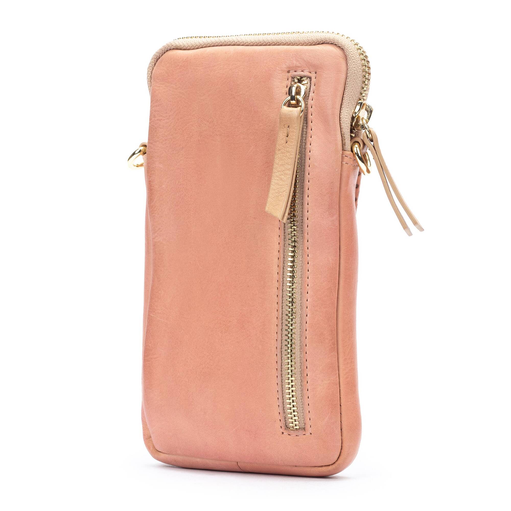 Damska torebka typu crossbody - PEACH