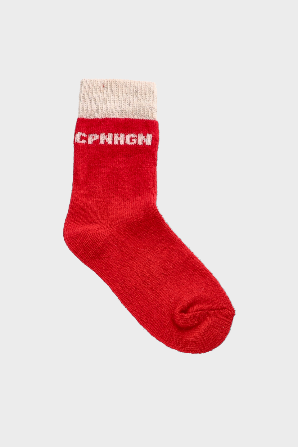 CPH WOOL SOCKS 2 wool mix red