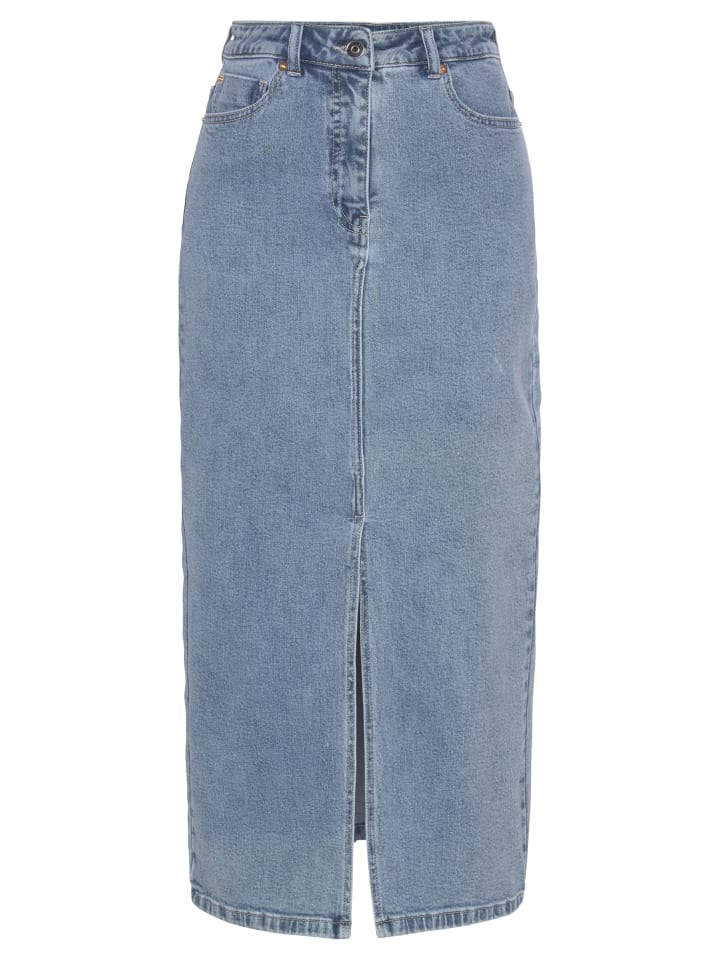 Buffalo Jeansrock in light blue washed günstig kaufen
