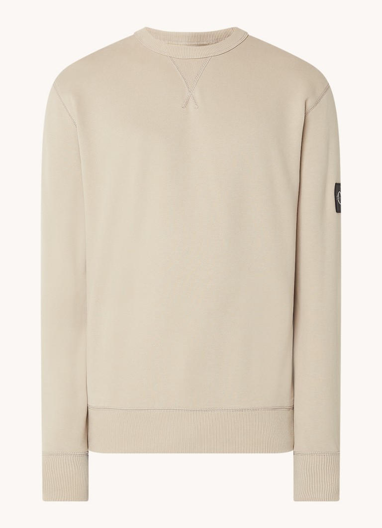 Calvin Klein Badge sweater with logo