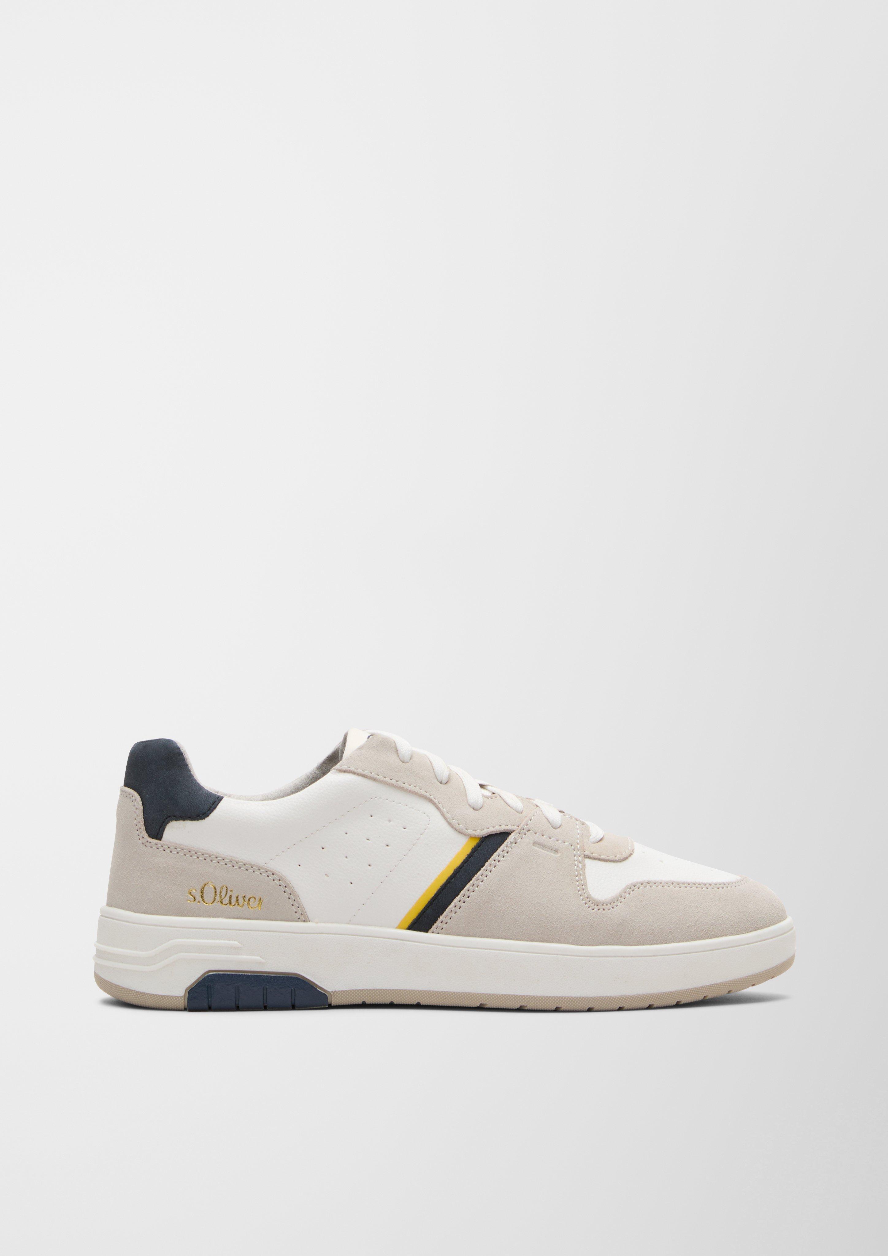 Sneaker aus Ledermix  6007302-157