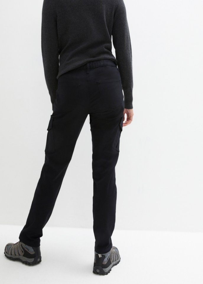 Wasserabweisende Funktionshose aus Stretch-Twill, Straight