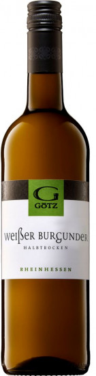 2022 Weißer Burgunder halbtrocken Bio - Bioweingut Götz