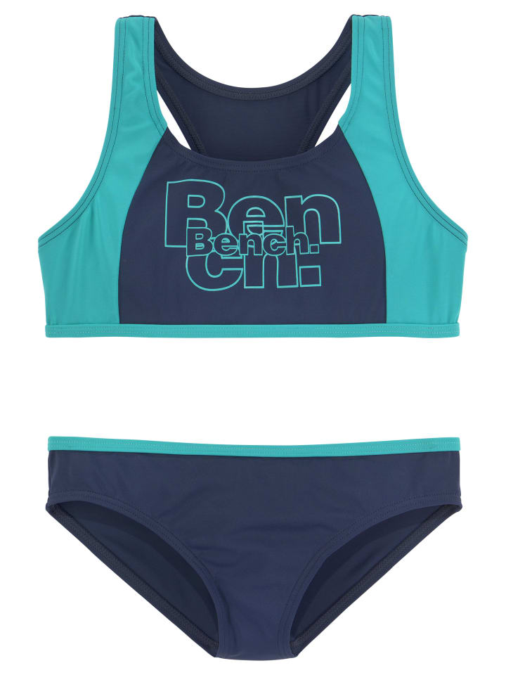 Bench Bustier-Bikini in marine-türkis günstig kaufen