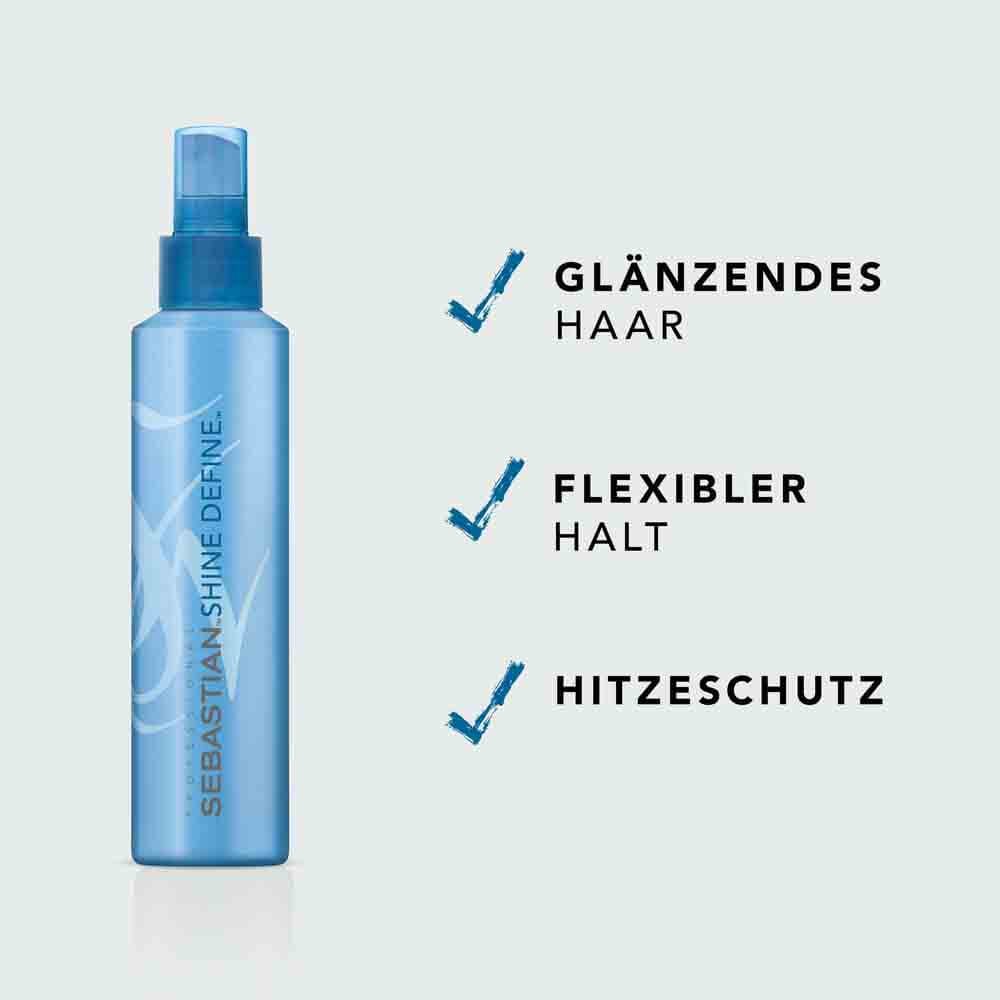 Sebastian Professional Haarsprays und Trockenshampoo Shine Define Haarglanzspray