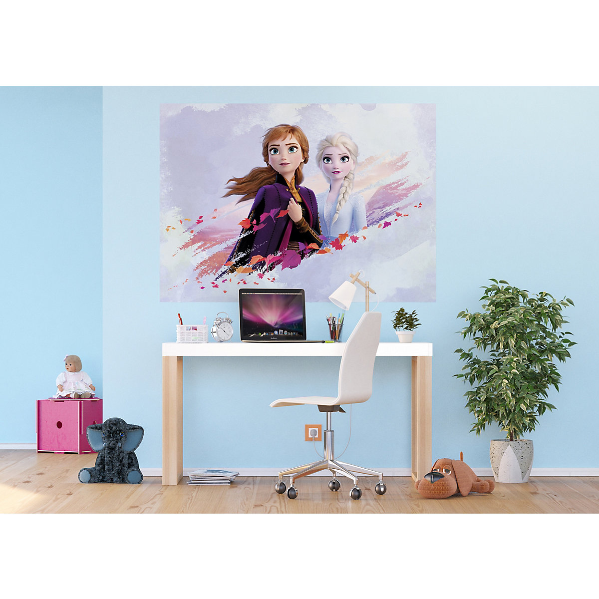 Wandtapete   Frozen, 160 x 110 cm