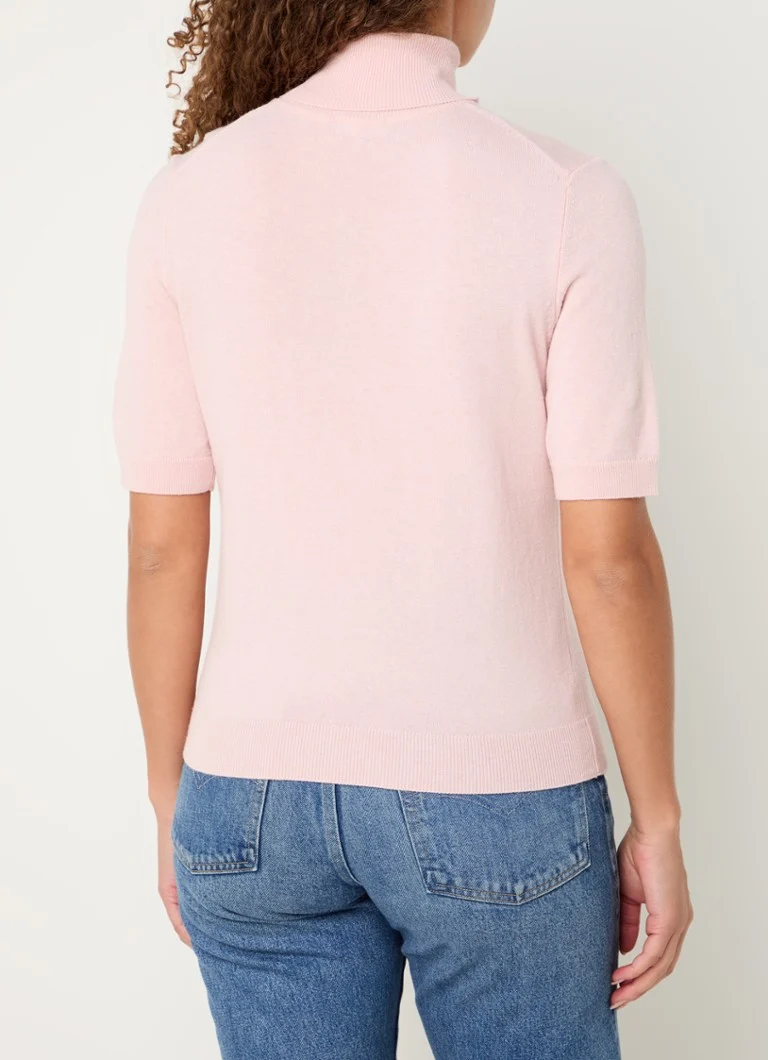 Benetton Fine-knit top in cashmere blend