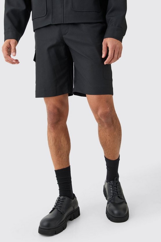 Lockere Cargo-Shorts
