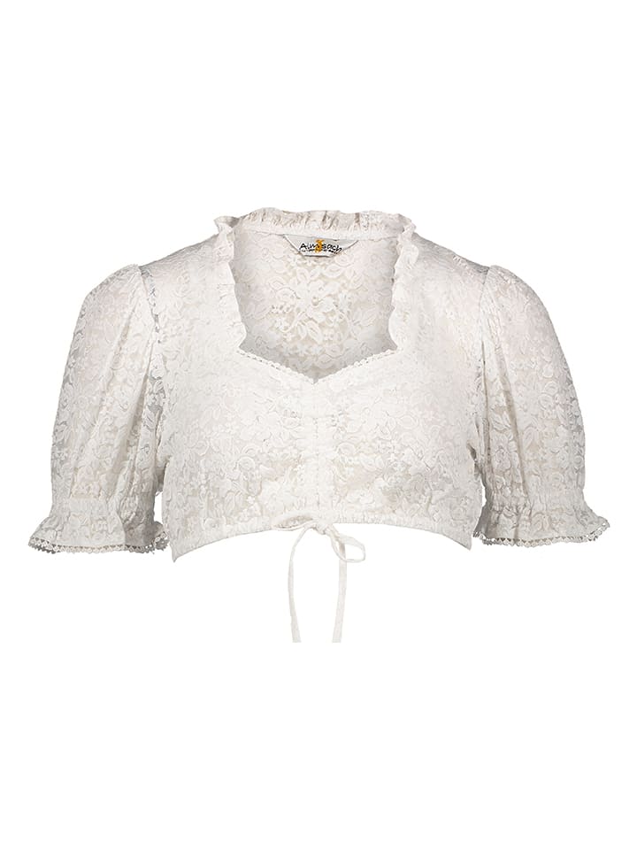 Almsach Dirndlbluse in Weiß günstig kaufen