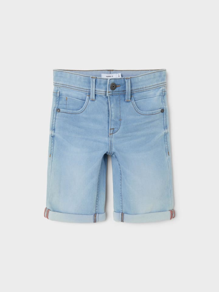 name it Jeansbermuda Long Shorts NKMsofus in light blue denim günstig kaufen