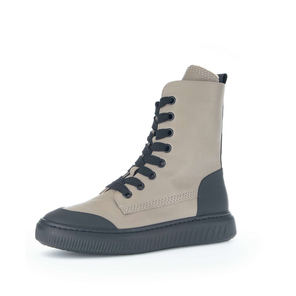 Gabor comfort Schnürstiefelette beige