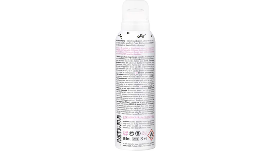 bilou Deodorant Spray Flashy Flower 150 ml