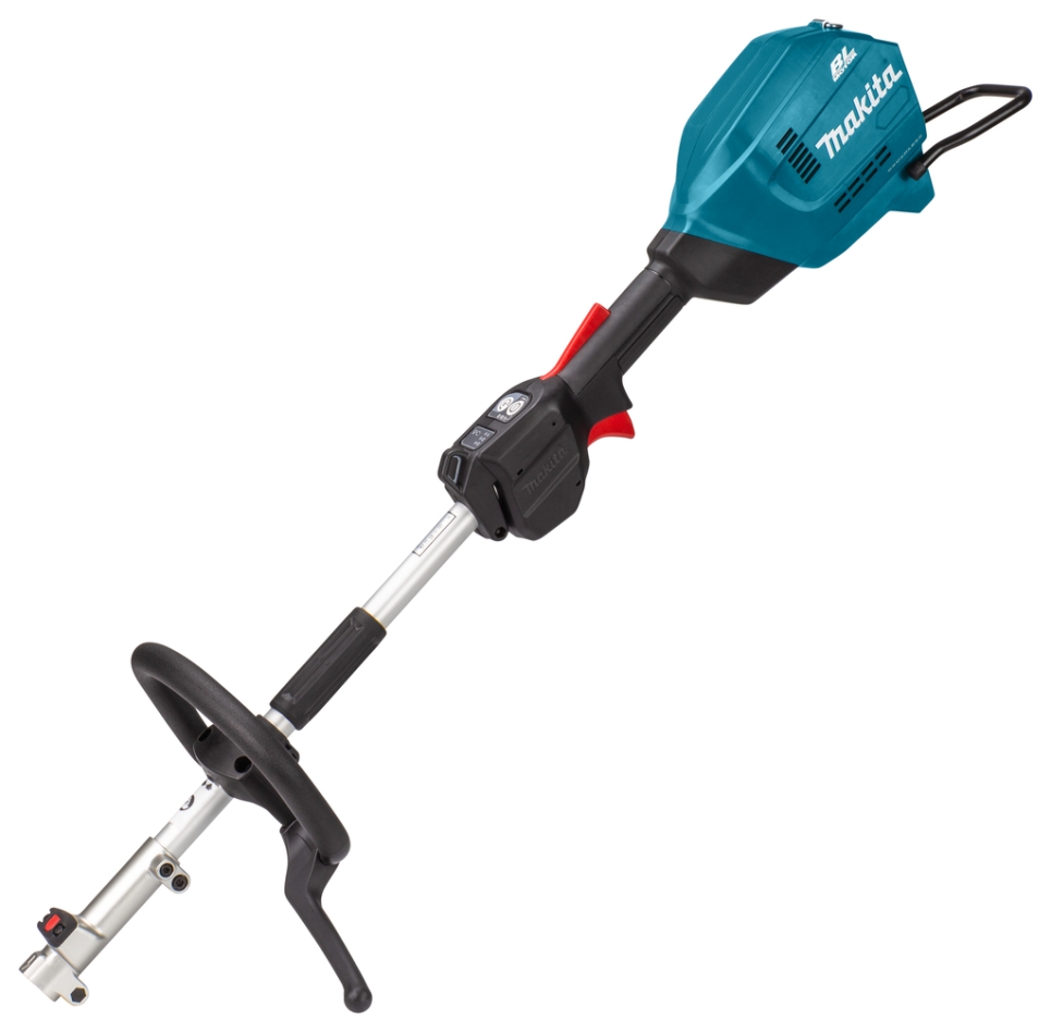 Makita UX01GZ13 akumulatorski kombinirani sistem z D-ročajem 40V Max brez baterij in polnilnika + kultivator + nastavek za obrezovanje grmičevja in obrezovanje robov