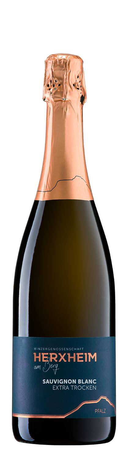 Winzergenossenschaft Herxheim am Berg Sauvignon Blanc extra trocken Sekt 2021
