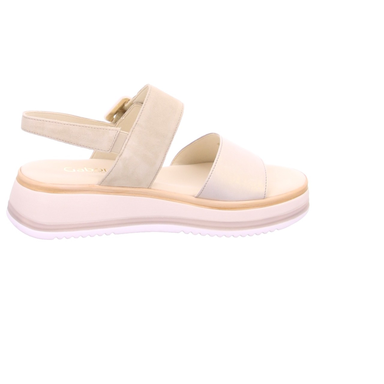 GABOR Plateau Sandalen beige Gabor Comfort Plateau Sandale 22.744.33