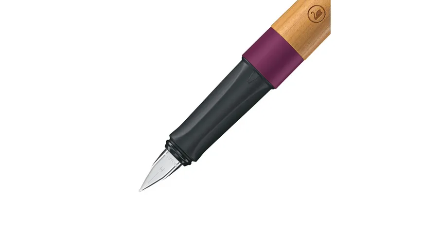 STABILO Grow Füller pflaumenrot/Kirsche - Einzelstift - inklusive Patrone