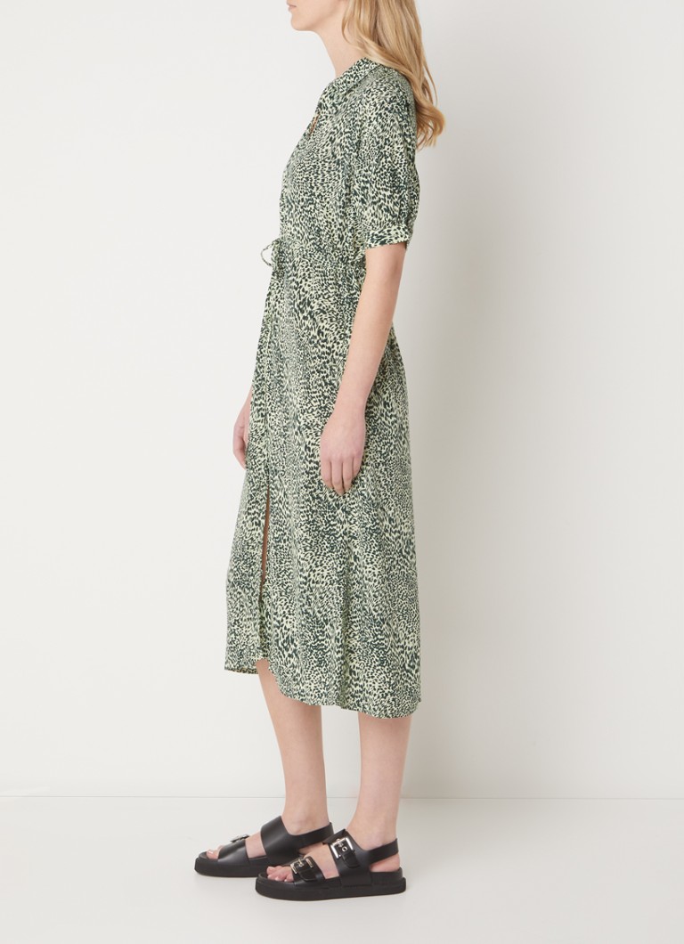 Rochie-tunică midi cu imprimeu leopard Whistles