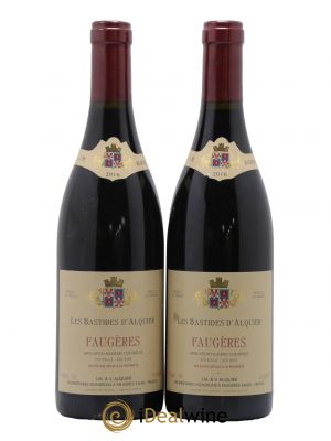 Faugères Domaine Jean-Michel Alquier Les Bastides d'Alquier  2016 - Lot de 2 Bouteilles