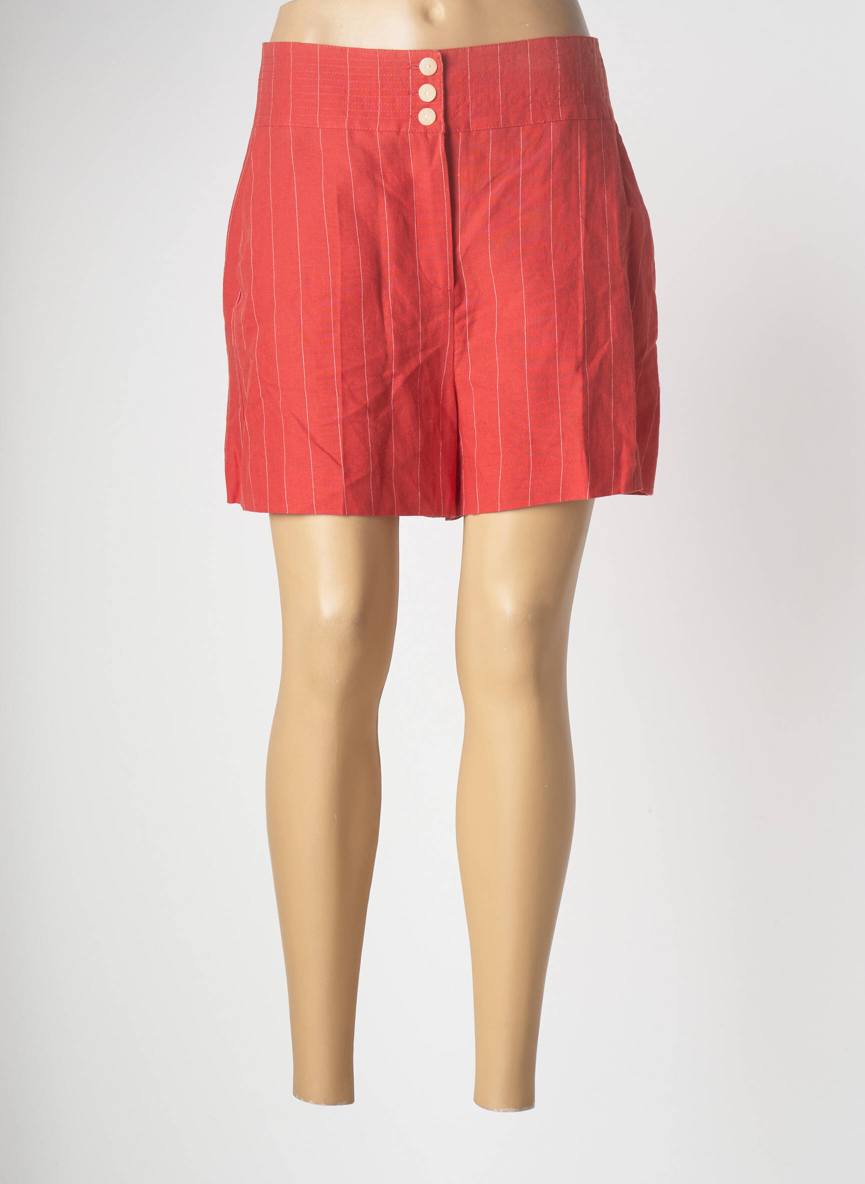 Mango Shorts 1 Femme couleur rouge