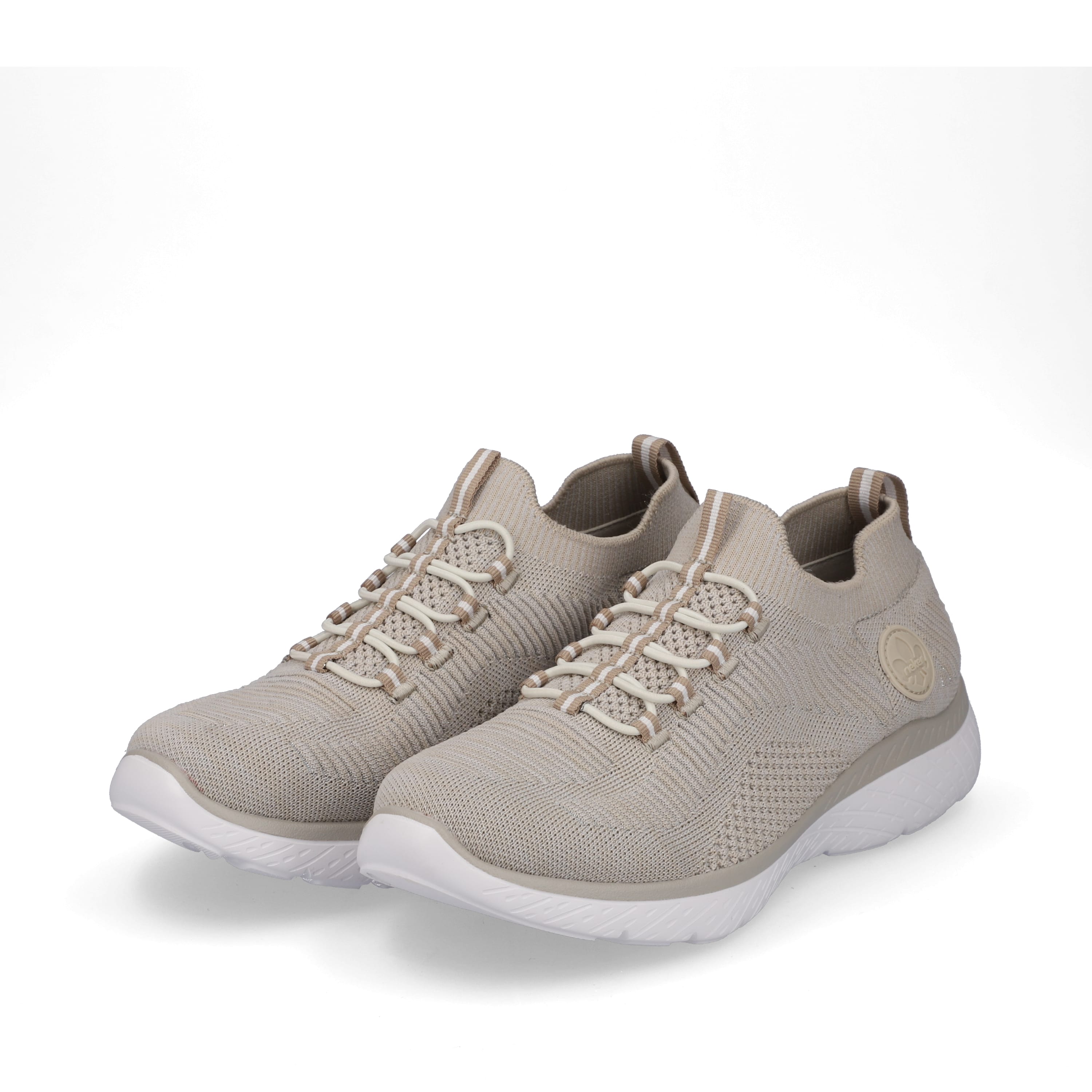 Rieker Damen Slipper hellbeige