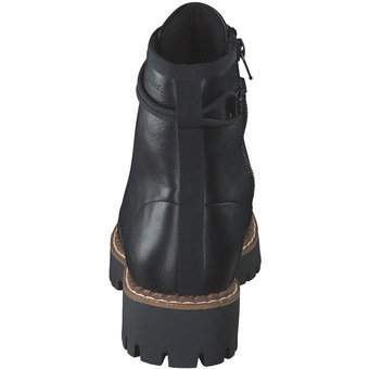 s.Oliver Schnürstiefelette in schwarz