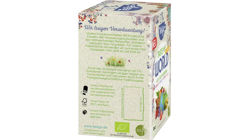 Teaya Bio-Tee Taste my World Probierpack Edition 2 31.6 g