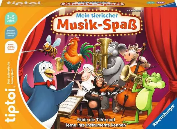 tiptoi® Mein tierischer Musik-Spaß - Lernspiel ab 3 Jahren