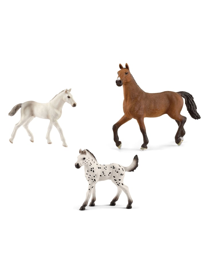 Schleich Tierfiguren - Pferde-Set mit 15 Pferden in bunt günstig kaufen onesize