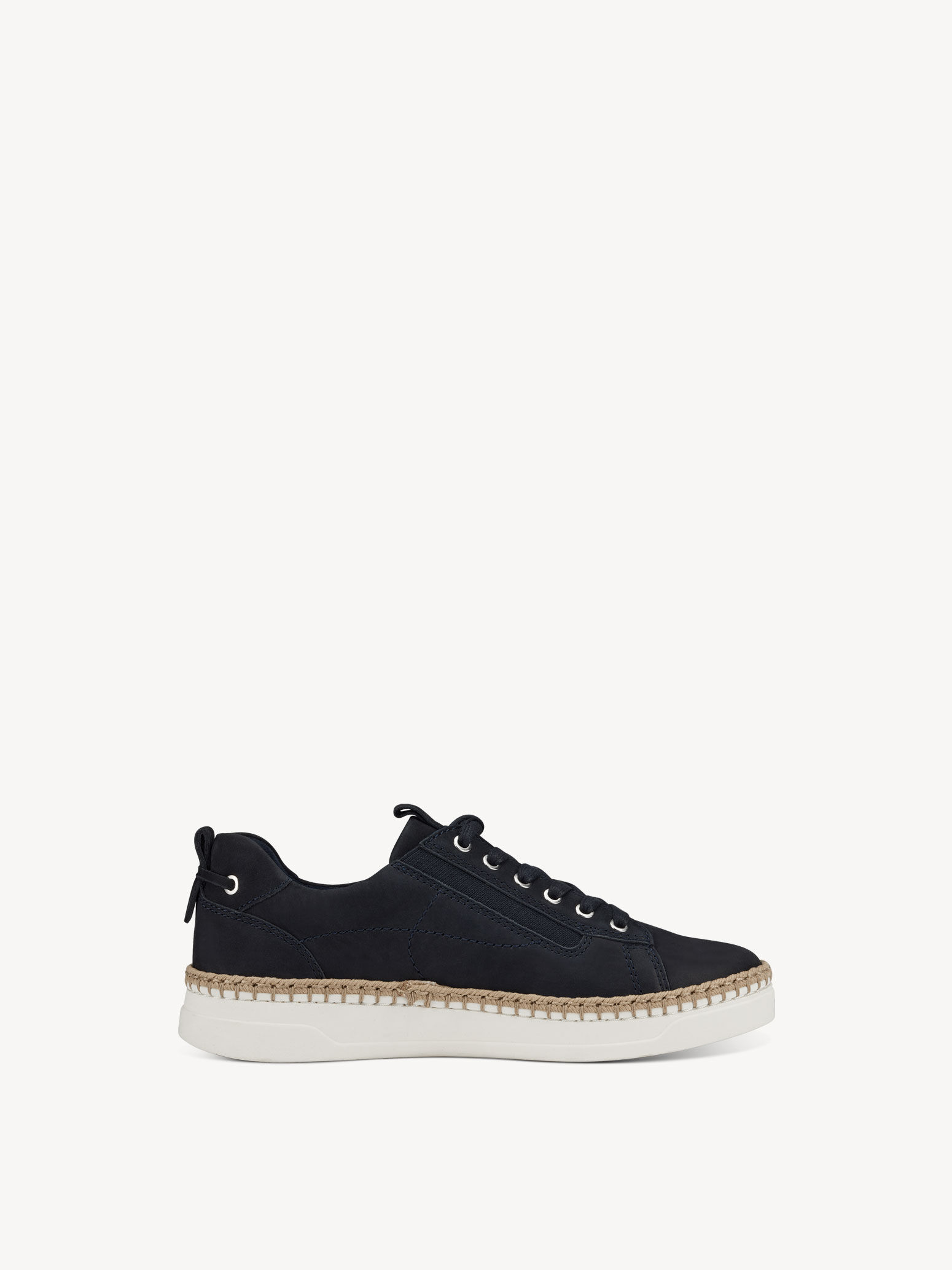 Basket en cuir - bleu