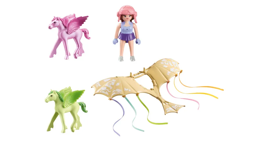 PLAYMOBIL 71363 - Princess Magic - Himmlischer Ausflug mit Pegasusfohlen