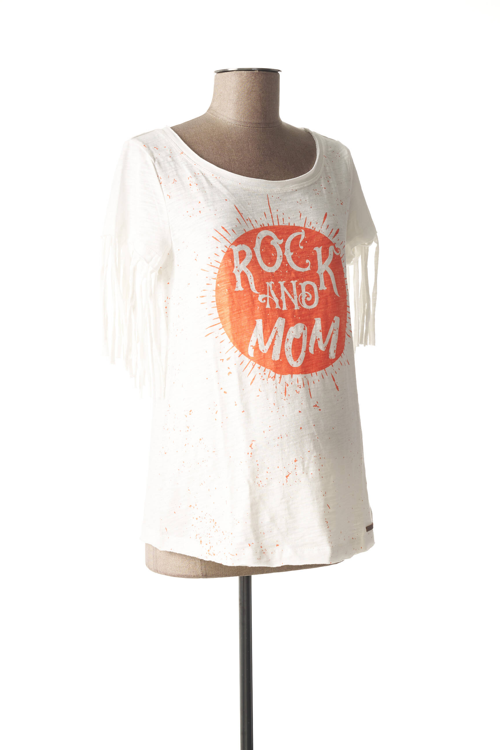 Ohma   Tshirtstops Maternite Femme couleur orange