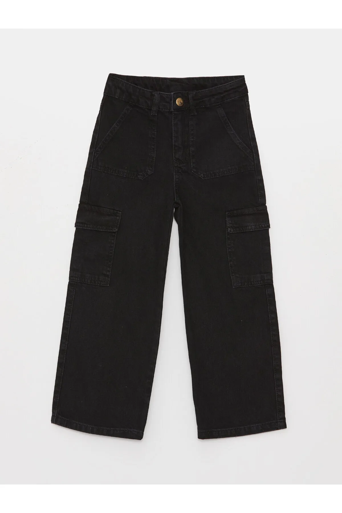 LC Waikiki  Cargo-Jeanshose für Mädchen mit weitem Bein