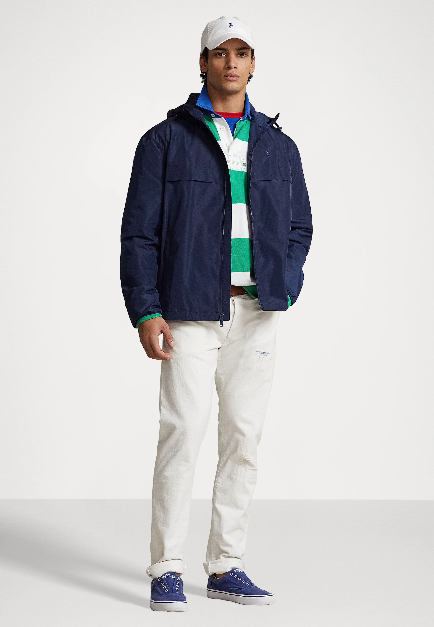 Chaqueta cortavientos ligera con forro de Polo Ralph Lauren