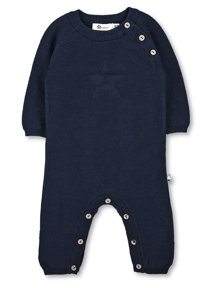 Sterntaler GOTS Strick-Einteiler in marineblau günstig kaufen