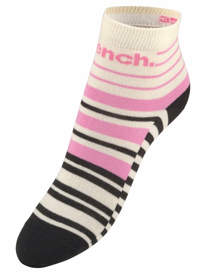 Bench Kurzsocken in bunt-gestreift günstig kaufen 35-38