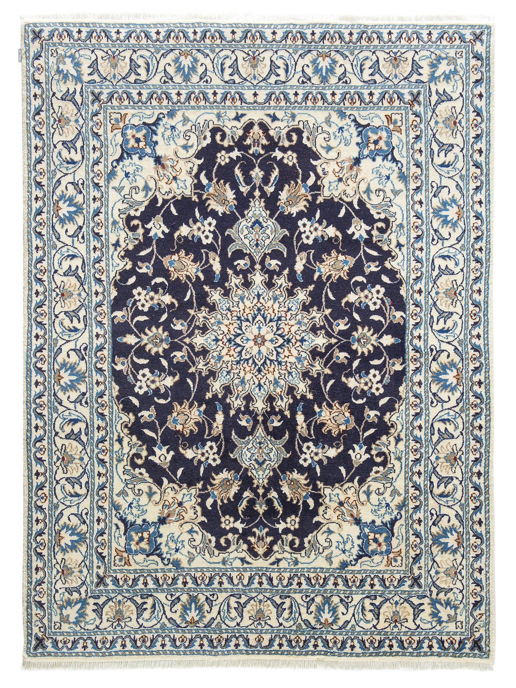 Kaschmar Nain 12 Lah ca. 140 x 200 cm, Unikat / Einzelstück