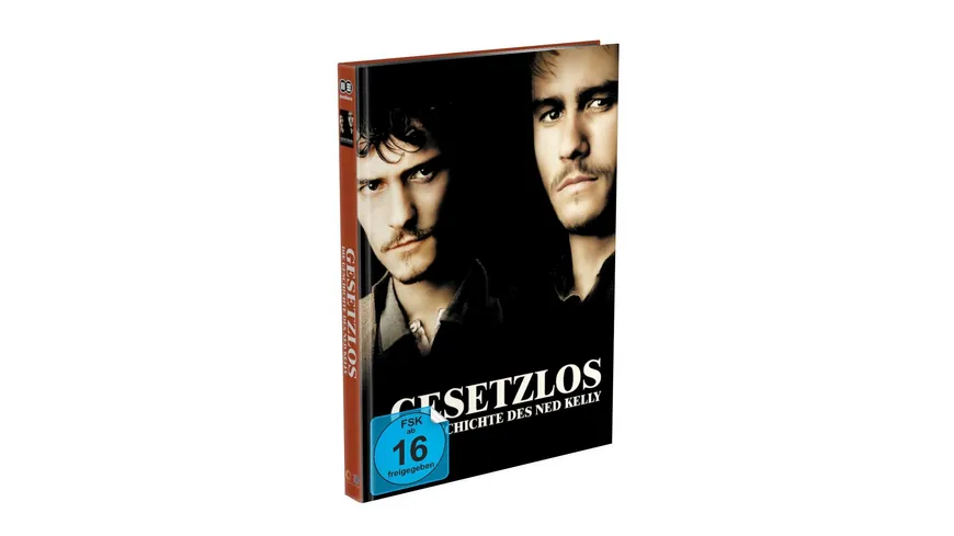 GESETZLOS - Die Geschichte des Ned Kelly - 2-Disc Mediabook - Cover C - Limited 333 Edition  (Blu-ray + DVD)