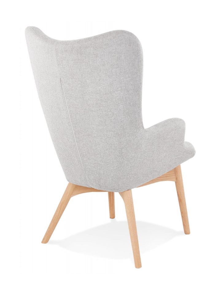 KADIMA DESIGN Lounge Stuhl Textil Flügel Sessel | Vintage Modern Stil günstig kaufen onesize