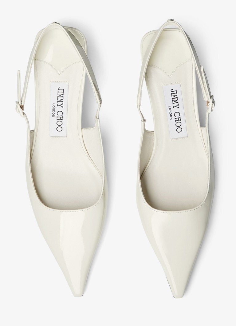 Jimmy Choo Amel 50 patent leather slingback