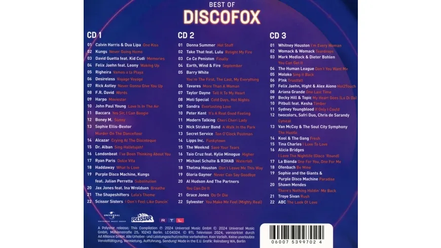 DIE ULTIMATIVE CHARTSHOW - BEST OF DISCOFOX