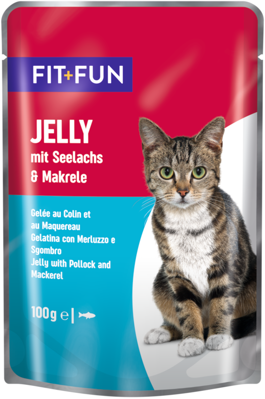 FIT+FUN Nassfutter FIT+FUN Jelly Multipack XXL 44x100g