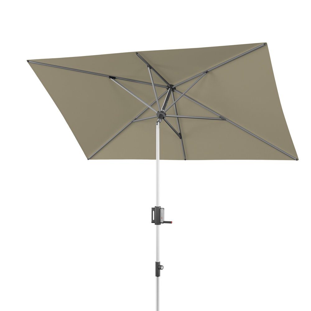 Knirps® Sonnenschirm Knirps Apoll Kurbelschirm 260x165/6tlg. Sand, 1