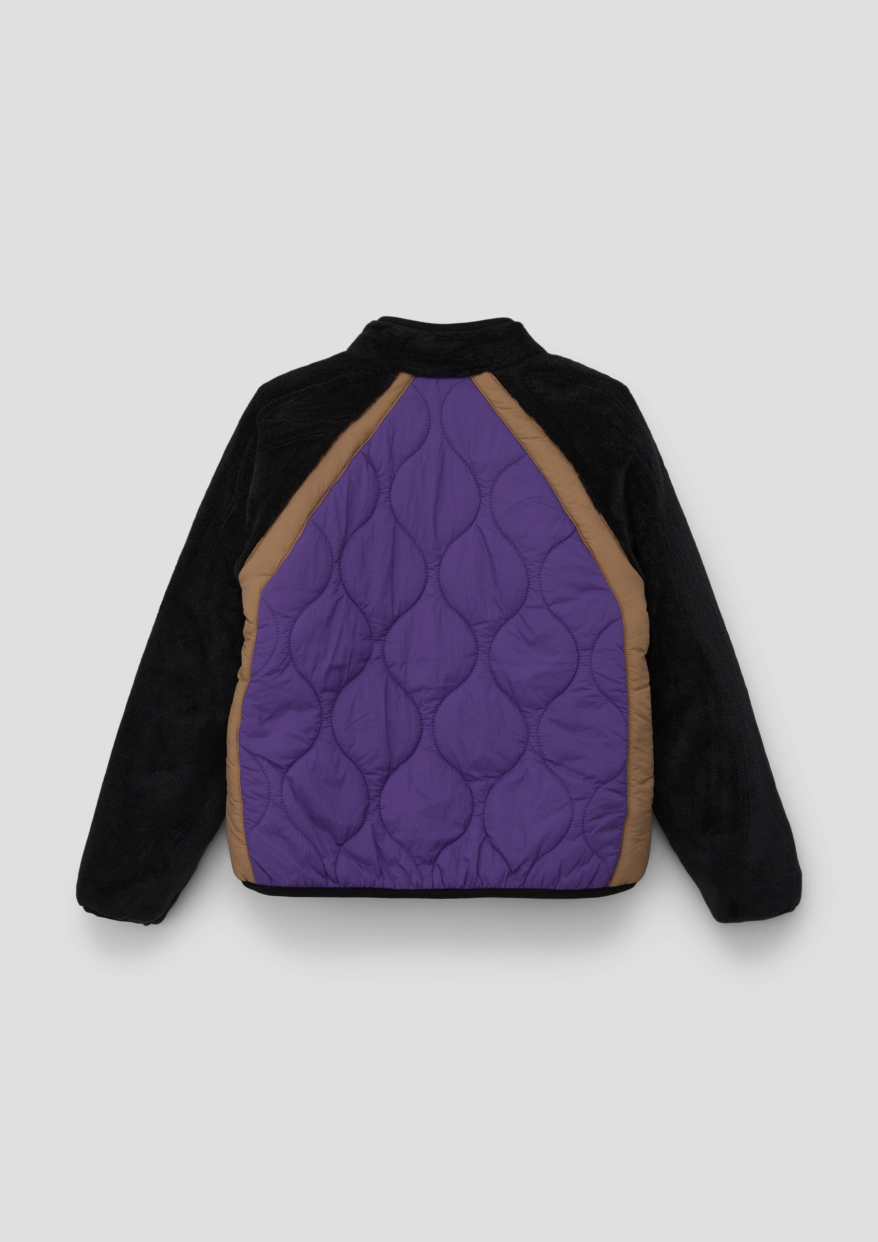 Jacke im Fabricmix  2133985-9999