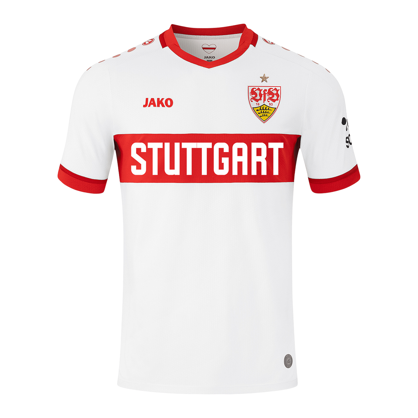 JAKO VfB Stuttgart Trikot Home 2024/2025 Kids Weiss F000