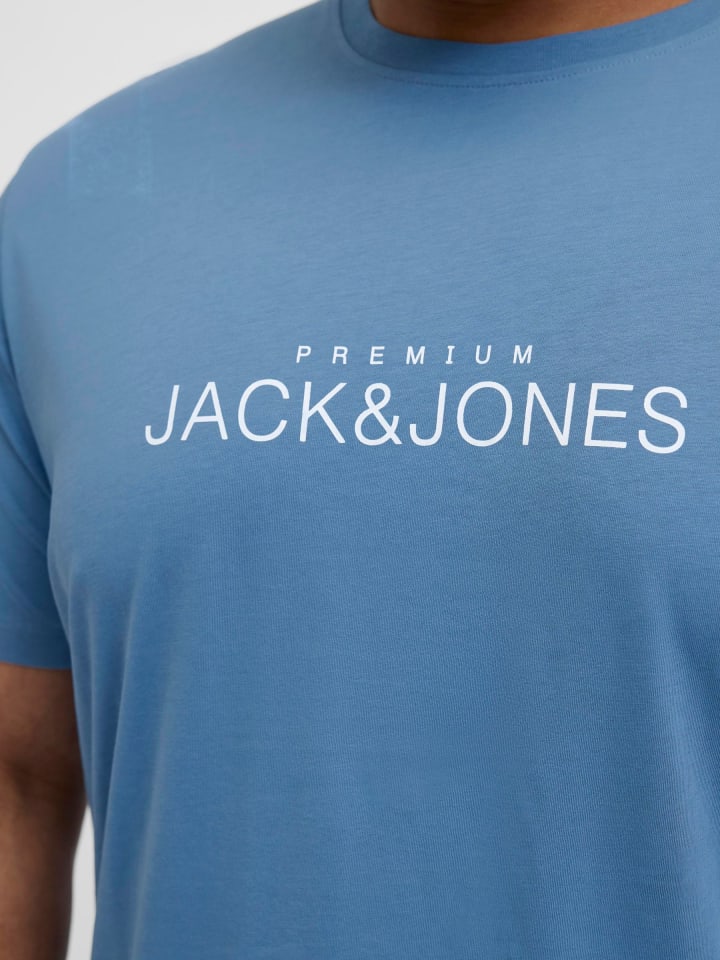 JACK & JONES PLUS T-shirt in Quiet Harbor günstig kaufen