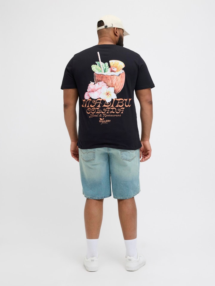 JACK & JONES PLUS T-shirt in Black günstig kaufen