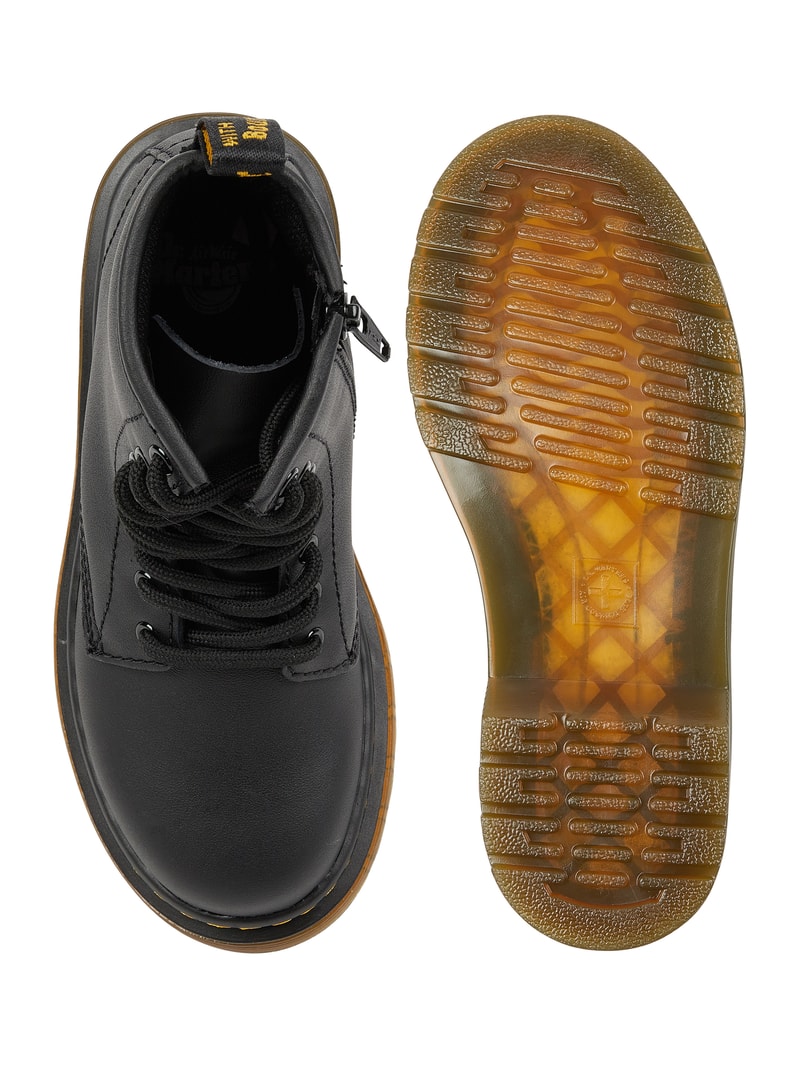Boots aus Leder Modell '1460' in schwarz