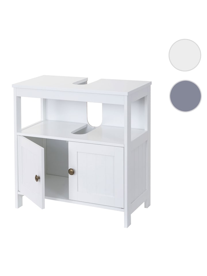 MCW Waschbeckenunterschrank B63, Weiß günstig kaufen onesize