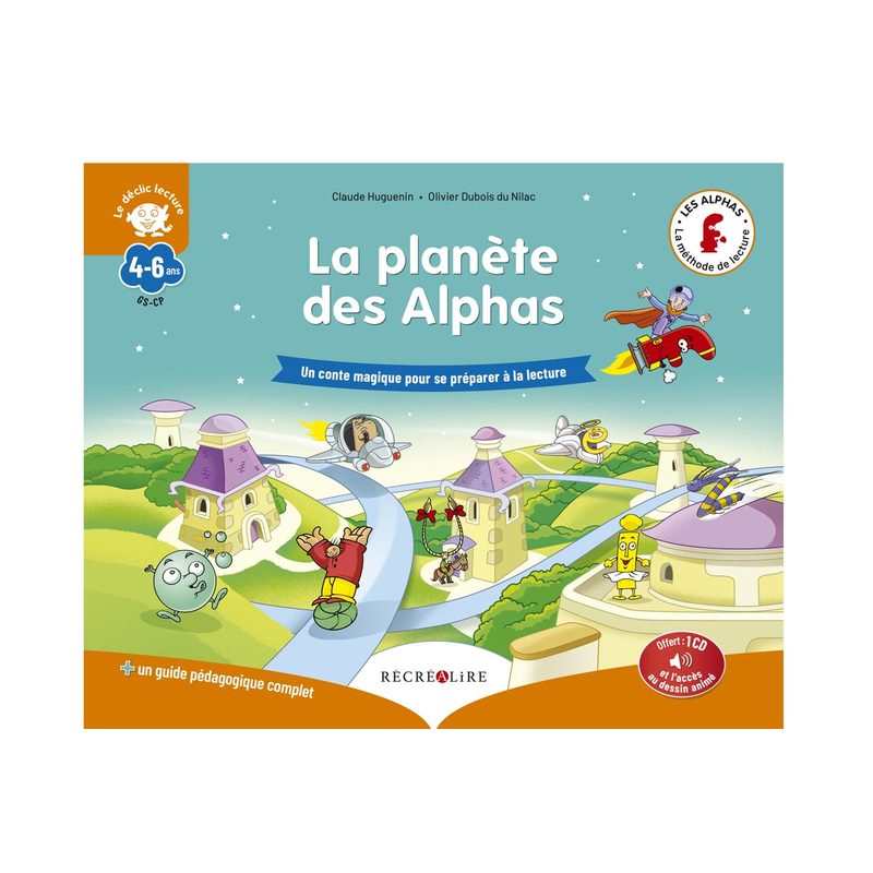 Livre La planète des Alphas - Récréalire