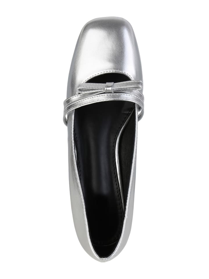 VAN HILL Riemchenballerinas Eleanor in Silber günstig kaufen